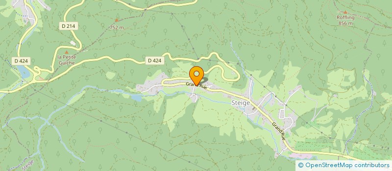 localisation de l'entreprise MADAME ISABELLE GOSSELIN  STEIGE