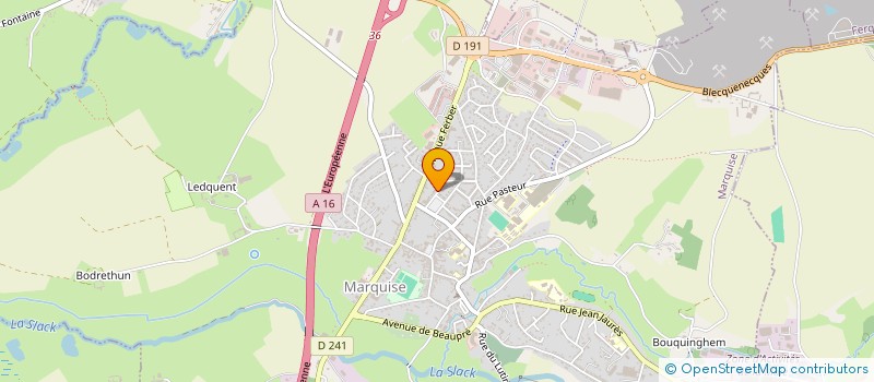 localisation de l'entreprise MADAME ISABELLE GOUDAL  MARQUISE