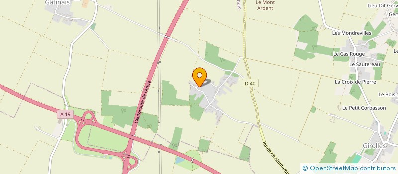 localisation de l'entreprise MADAME ISABELLE GOUEBAULT à TREILLES-EN-GATINAIS