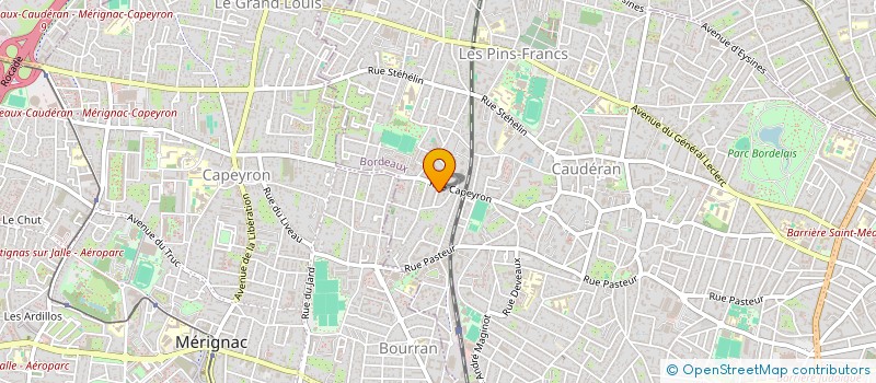 localisation de l'entreprise MADAME ISABELLE GOUFFRANT  BORDEAUX