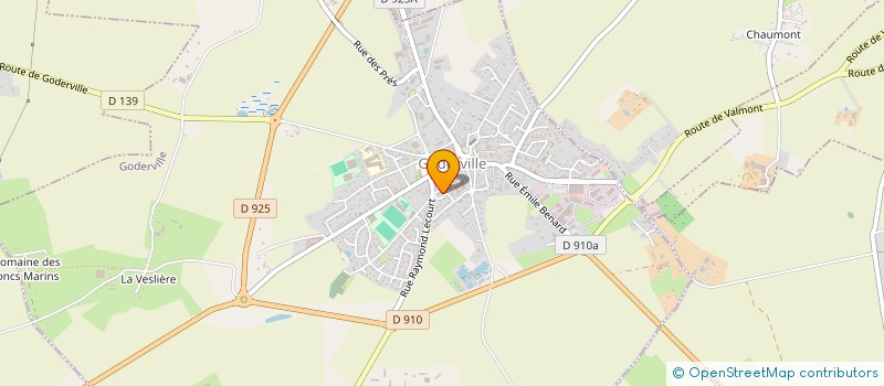 localisation de l'entreprise MADAME ISABELLE GOUGEZ  GODERVILLE