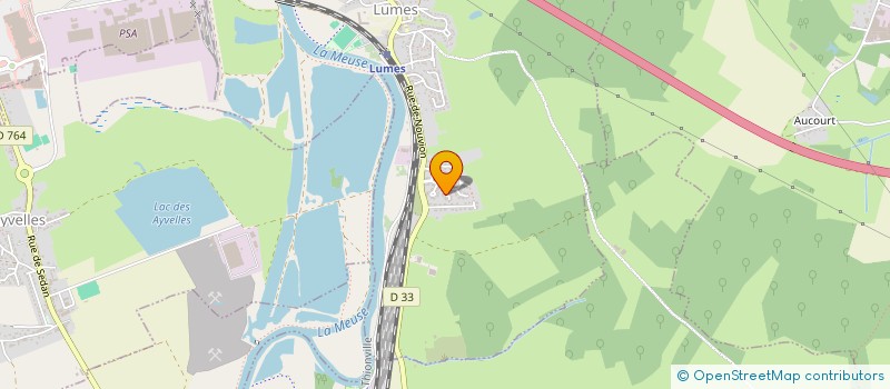 localisation de l'entreprise MADAME ISABELLE GOULET  LUMES