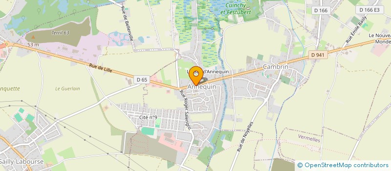 localisation de l'entreprise MADAME ISABELLE GOULOIS  ANNEQUIN