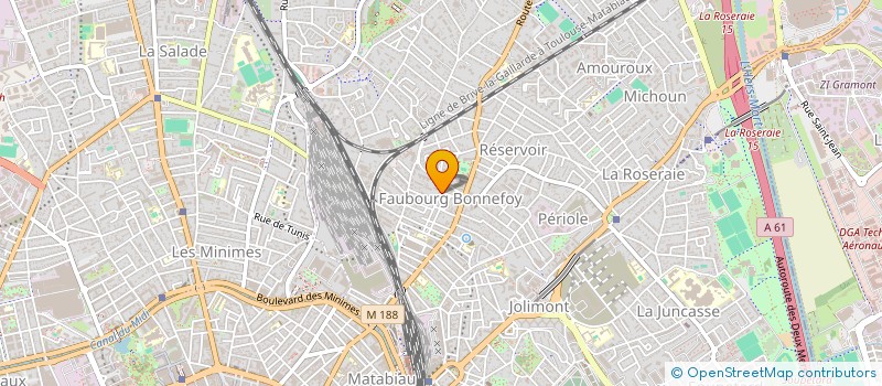 localisation de l'entreprise MADAME ISABELLE GOUPILLAUD à TOULOUSE