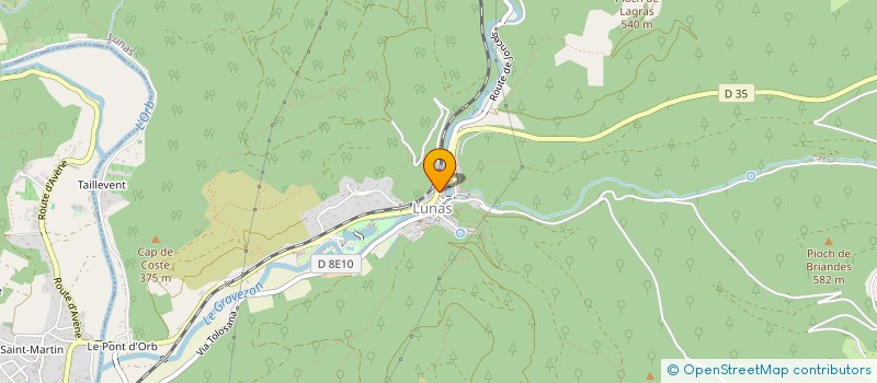 localisation de l'entreprise MADAME ISABELLE GOURDIOLE  LA TOUR-SUR-ORB