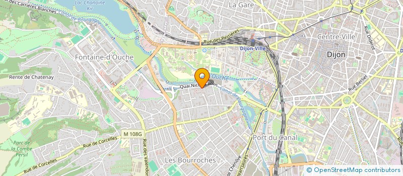 localisation de l'entreprise MADAME ISABELLE GRAPTIN à DIJON