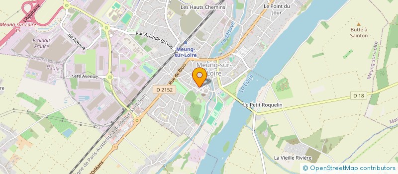 localisation de l'entreprise MADAME ISABELLE GRATIEN à MEUNG-SUR-LOIRE