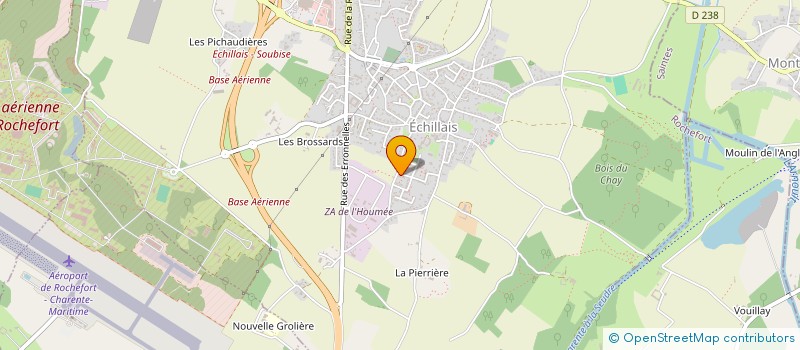 localisation de l'entreprise MADAME ISABELLE GRAU  ECHILLAIS