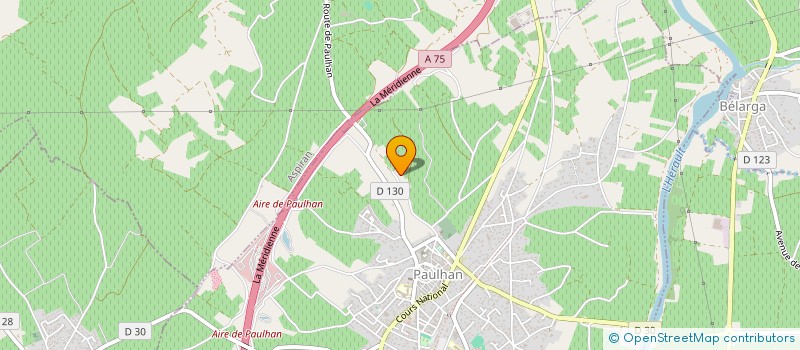 localisation de l'entreprise MADAME ISABELLE GRAUFOGEL  SAINT-ANDRE-DE-SANGONIS