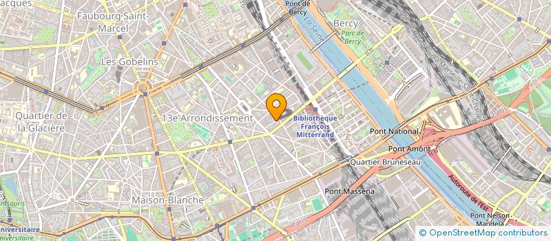 localisation de l'entreprise MADAME ISABELLE GRENIER  PARIS