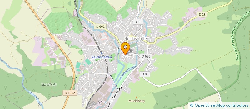 localisation de l'entreprise MADAME ISABELLE GRESS  REICHSHOFFEN