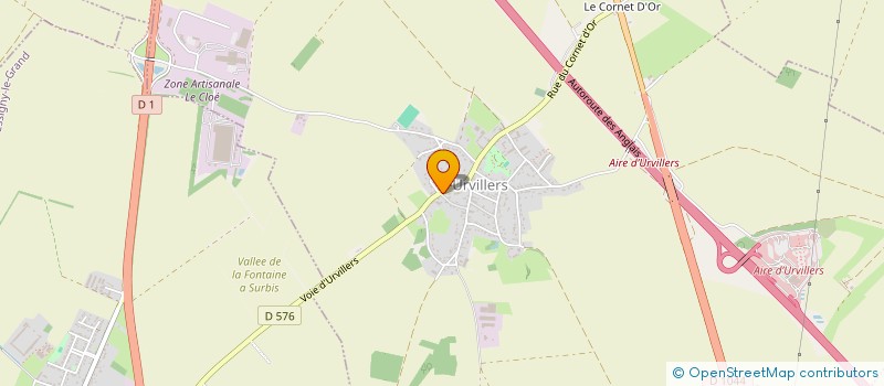 localisation de l'entreprise MADAME ISABELLE GRIFFON à URVILLERS