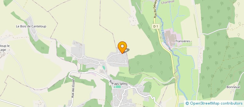 localisation de l'entreprise MADAME ISABELLE GRIFFON  VANDRIMARE