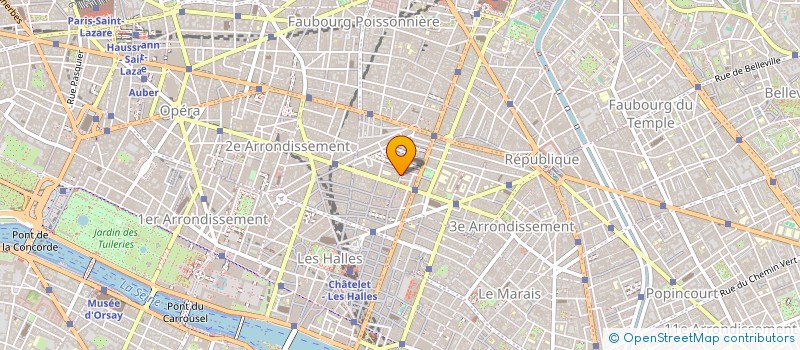 localisation de l'entreprise MADAME ISABELLE GRILLOT  PARIS