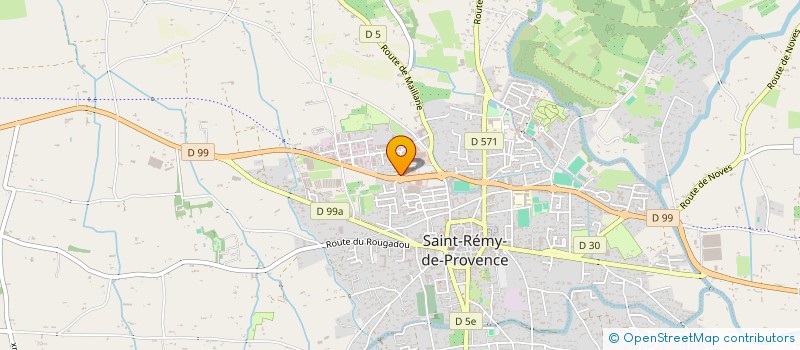 localisation de l'entreprise MADAME ISABELLE GROS  ST REMY DE PROVENCE