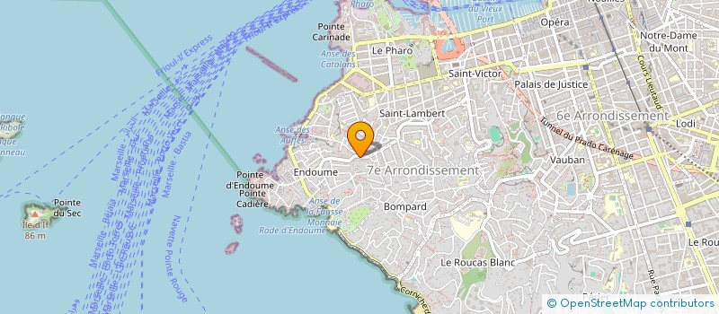 localisation de l'entreprise MADAME ISABELLE GROSBOIS à MARSEILLE