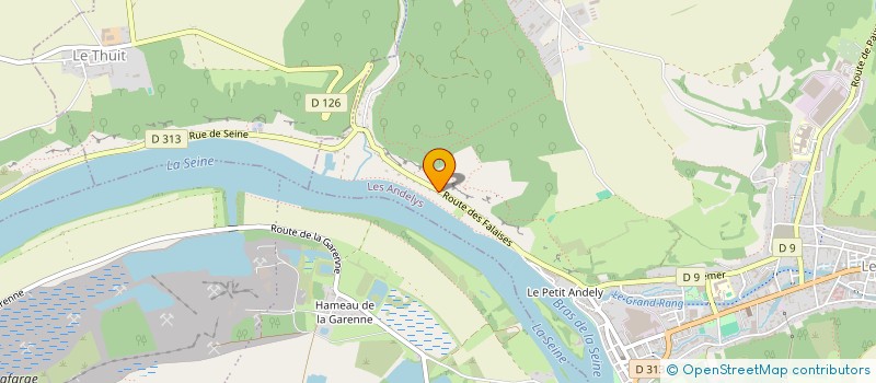 localisation de l'entreprise MADAME ISABELLE GRUAUD  LES ANDELYS