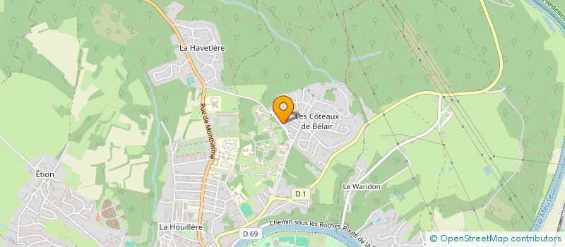 localisation de l'entreprise MADAME ISABELLE GUIBERT  CHARLEVILLE-MEZIERES