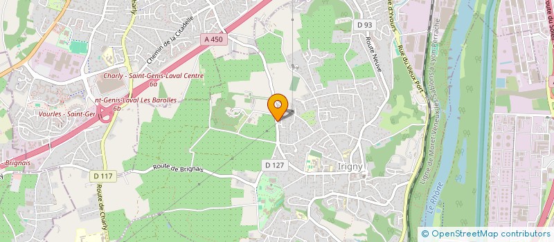 localisation de l'entreprise MADAME ISABELLE GUICHARD  IRIGNY