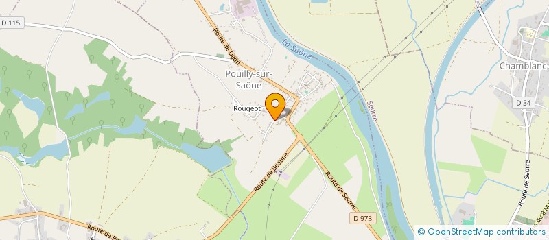 localisation de l'entreprise MADAME ISABELLE GUIGNAUD  POUILLY-SUR-SAONE