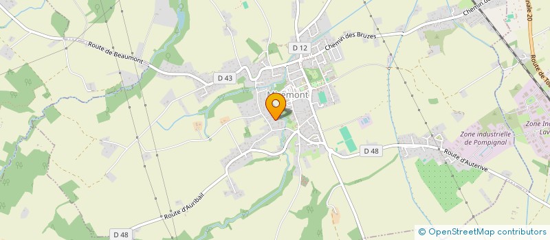 localisation de l'entreprise MADAME ISABELLE GUIGO  MIREMONT