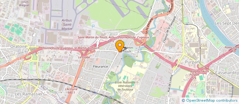 localisation de l'entreprise MADAME ISABELLE GUILHEN à TOULOUSE