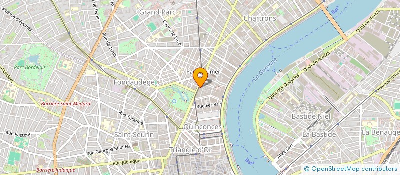 localisation de l'entreprise MADAME ISABELLE GUILLAIN  BORDEAUX