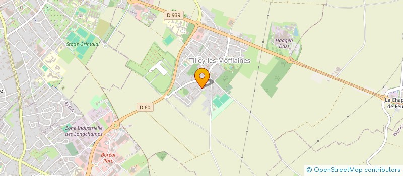 localisation de l'entreprise MADAME ISABELLE GUILLAIN  TILLOY-LES-MOFFLAINES