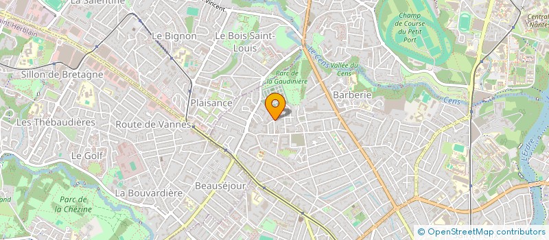 localisation de l'entreprise MADAME ISABELLE GUILLARD à NANTES