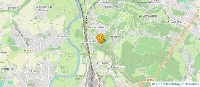 localisation de l'entreprise MADAME ISABELLE GUILLAUD  FONTCOUVERTE