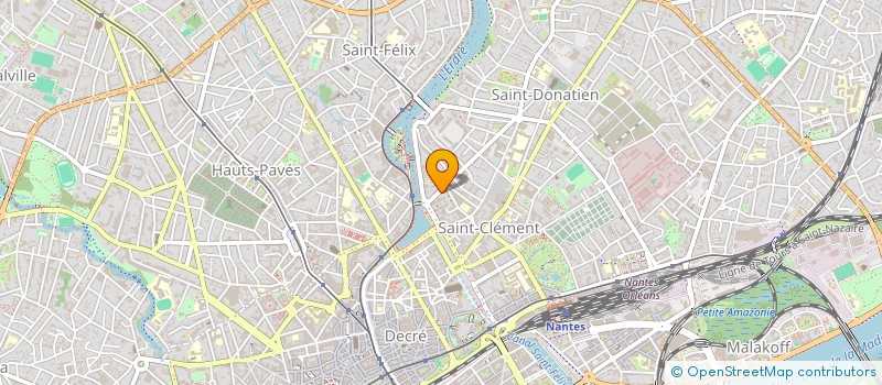 localisation de l'entreprise MADAME ISABELLE GUILLAUME à NANTES
