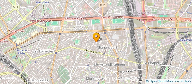 localisation de l'entreprise MADAME ISABELLE GUILLAUME  PARIS