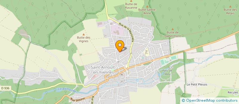 localisation de l'entreprise MADAME ISABELLE GUILLON à SAINT-ARNOULT-EN-YVELINES