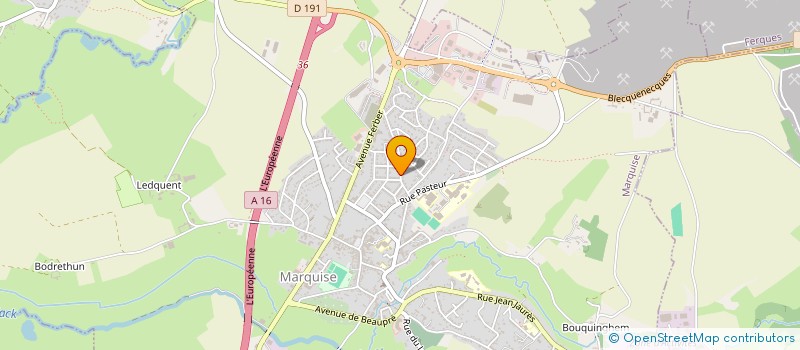 localisation de l'entreprise MADAME ISABELLE GUILLOT  MARQUISE