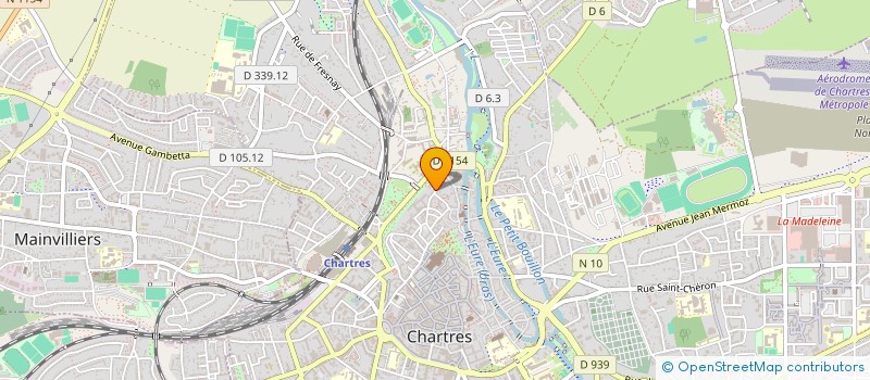 localisation de l'entreprise MADAME ISABELLE GUINARD à CHARTRES