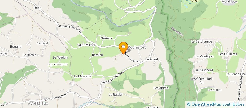 localisation de l'entreprise MADAME ISABELLE GUINET  ROCHEFORT