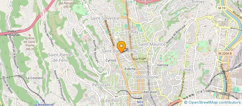 localisation de l'entreprise MADAME ISABELLE GUIRCHOUN à NICE