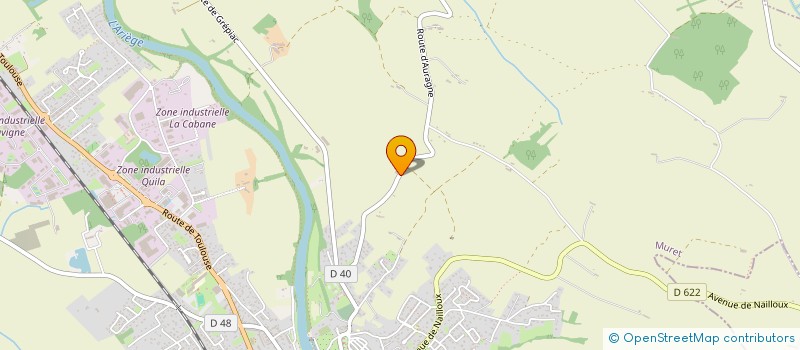 localisation de l'entreprise MADAME ISABELLE GUYOT  AUTERIVE