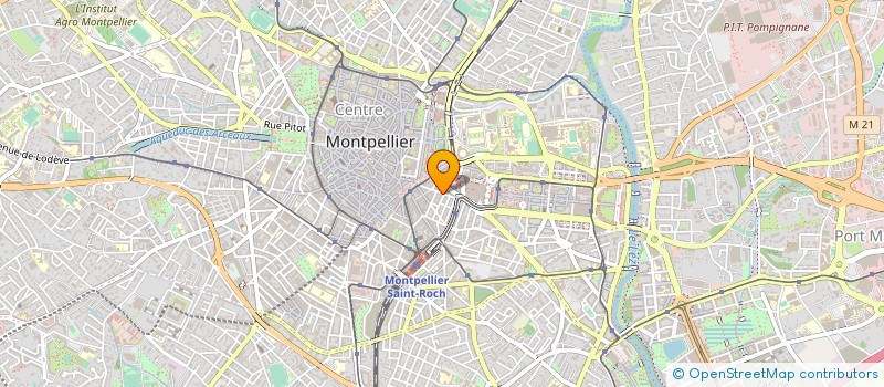 localisation de l'entreprise MADAME ISABELLE HABERT à MONTPELLIER