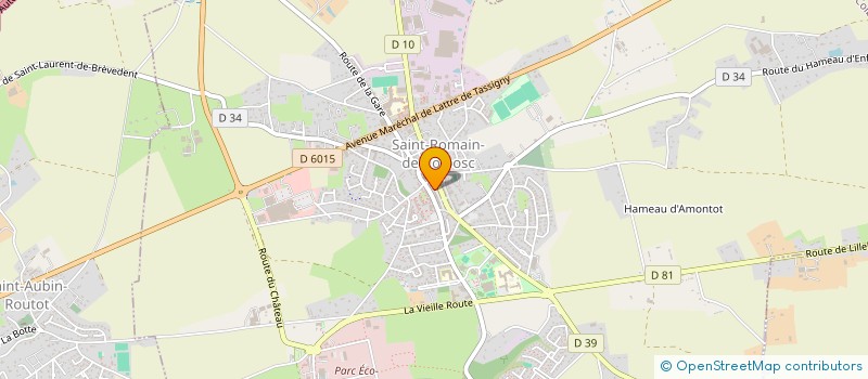 localisation de l'entreprise MADAME ISABELLE HAINAUT à SAINT-ROMAIN-DE-COLBOSC