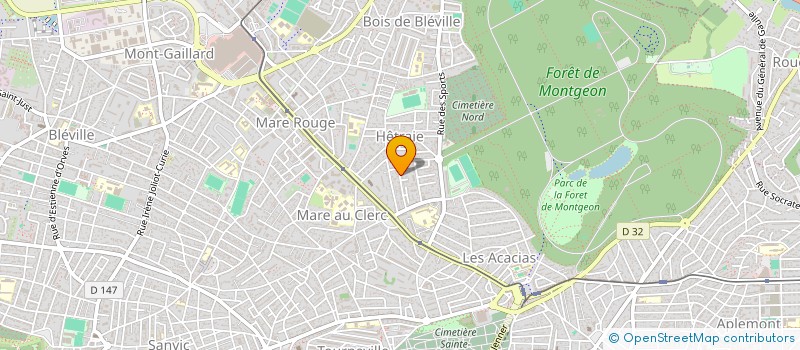 localisation de l'entreprise MADAME ISABELLE HAINAUX à LE HAVRE