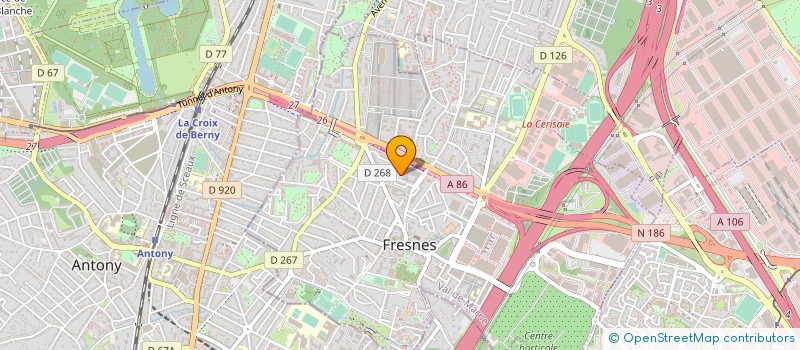 localisation de l'entreprise MADAME ISABELLE HALIMI  FRESNES