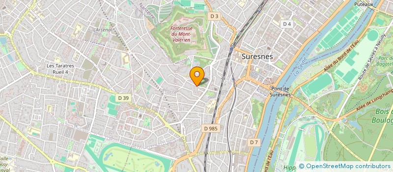 localisation de l'entreprise MADAME ISABELLE HAMAIDE à SURESNES