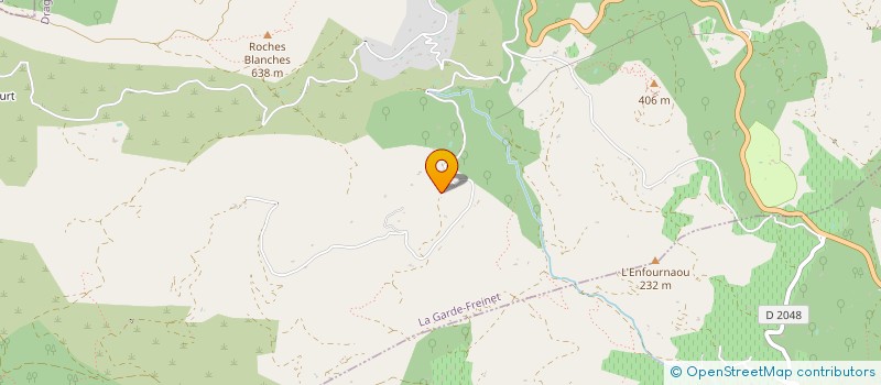 localisation de l'entreprise MADAME ISABELLE HAMON  LA GARDE-FREINET