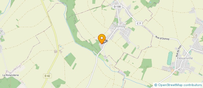 localisation de l'entreprise MADAME ISABELLE HAMON  OSMOY