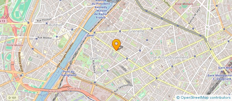 localisation de l'entreprise MADAME ISABELLE HANNEBICQUE  PARIS