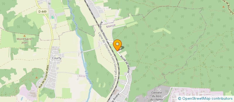 localisation de l'entreprise MADAME ISABELLE HARDY  MAISSE