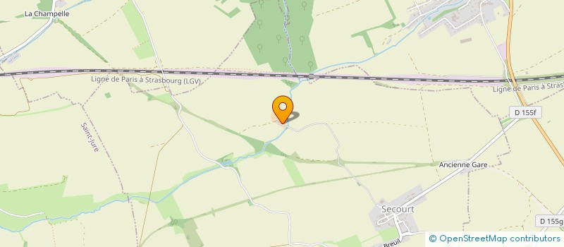 localisation de l'entreprise MADAME ISABELLE HARLE  SECOURT