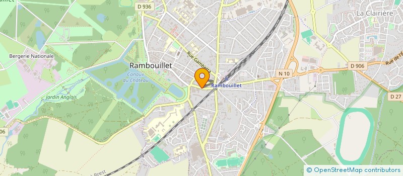 localisation de l'entreprise MADAME ISABELLE HAUTECOUVERTURE à RAMBOUILLET