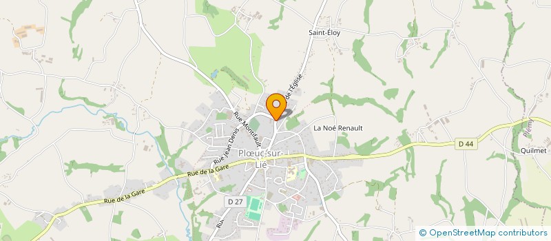 localisation de l'entreprise MADAME ISABELLE HAVARD  PLOEUC-L'HERMITAGE